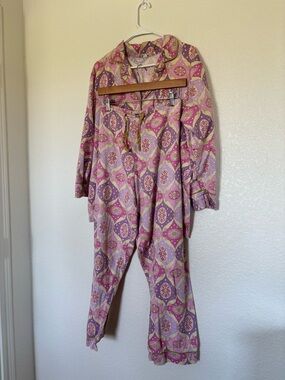 2 Piece 100% Cotton Y2K Women’s Vintage BedHead Pajama Set